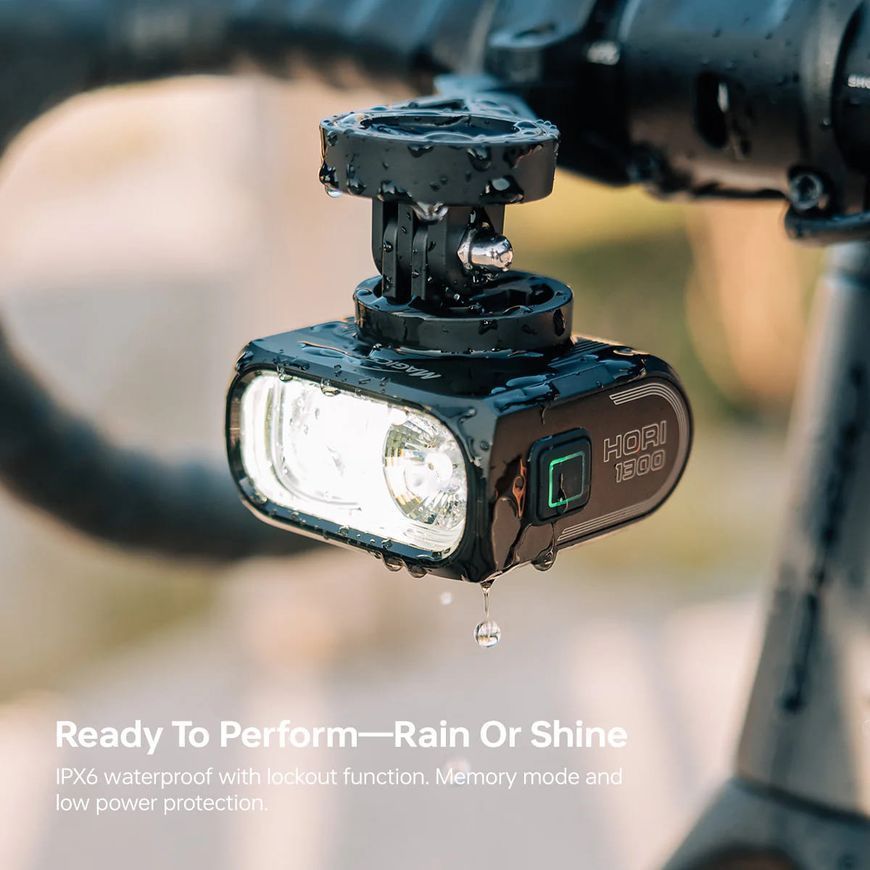 Велосвітло переднє Magicshine HORI 1300, 1300 lum, Black (MSN BL5791)