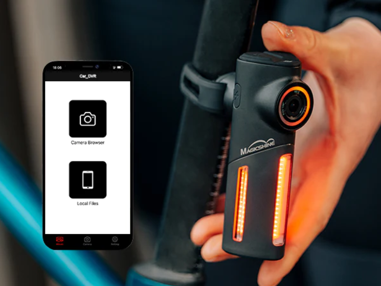 Велосвітло заднє Magicshine SEEMEE DV 30 lum з HD камерою заднього виду (MSN BL2257)