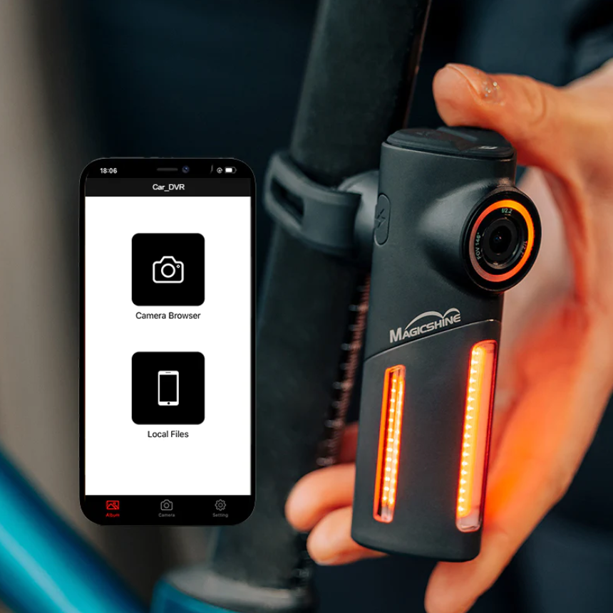 Велосвітло заднє Magicshine SEEMEE DV 30 lum з HD камерою заднього виду (MSN BL2257)